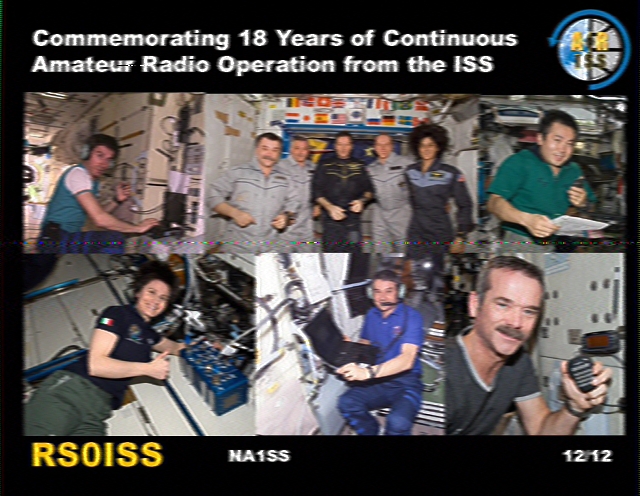 SSTV von der ISS