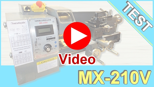 Video-Vorschau: Drehbank MX-210V