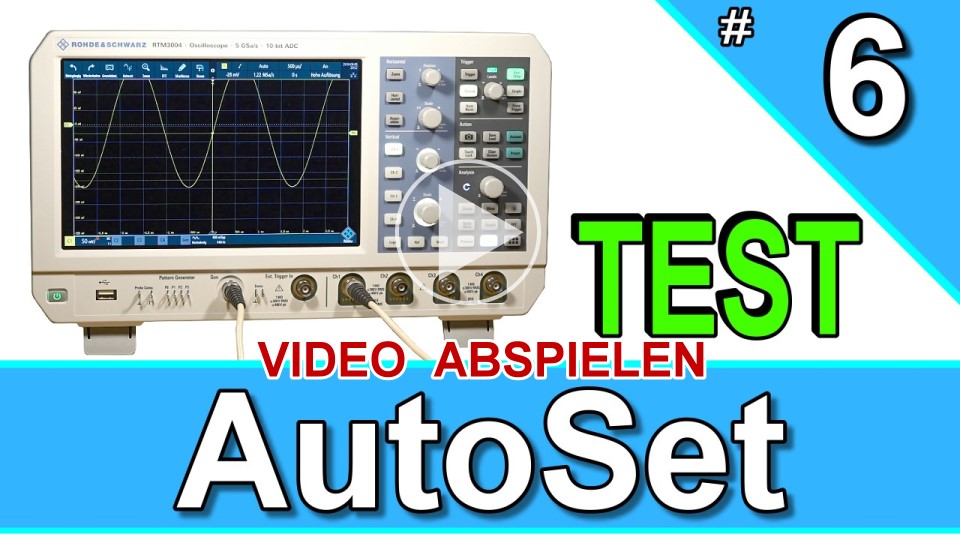 Video-Vorschau: Rohde & Schwarz RTM3004: AutoSet