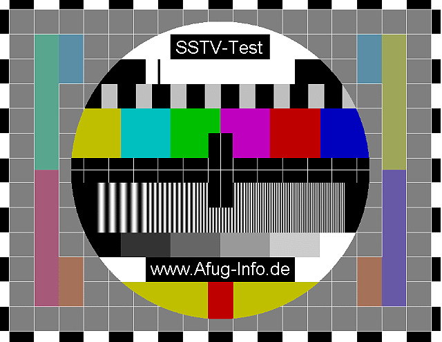 Bild 1: SSTV-Test